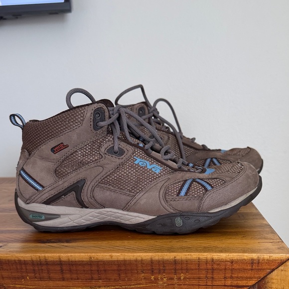 Teva Shoes - Teva Sky Lake Mid eVent Hiking Shoe Women’s Brown and Blue Athletic Shoes